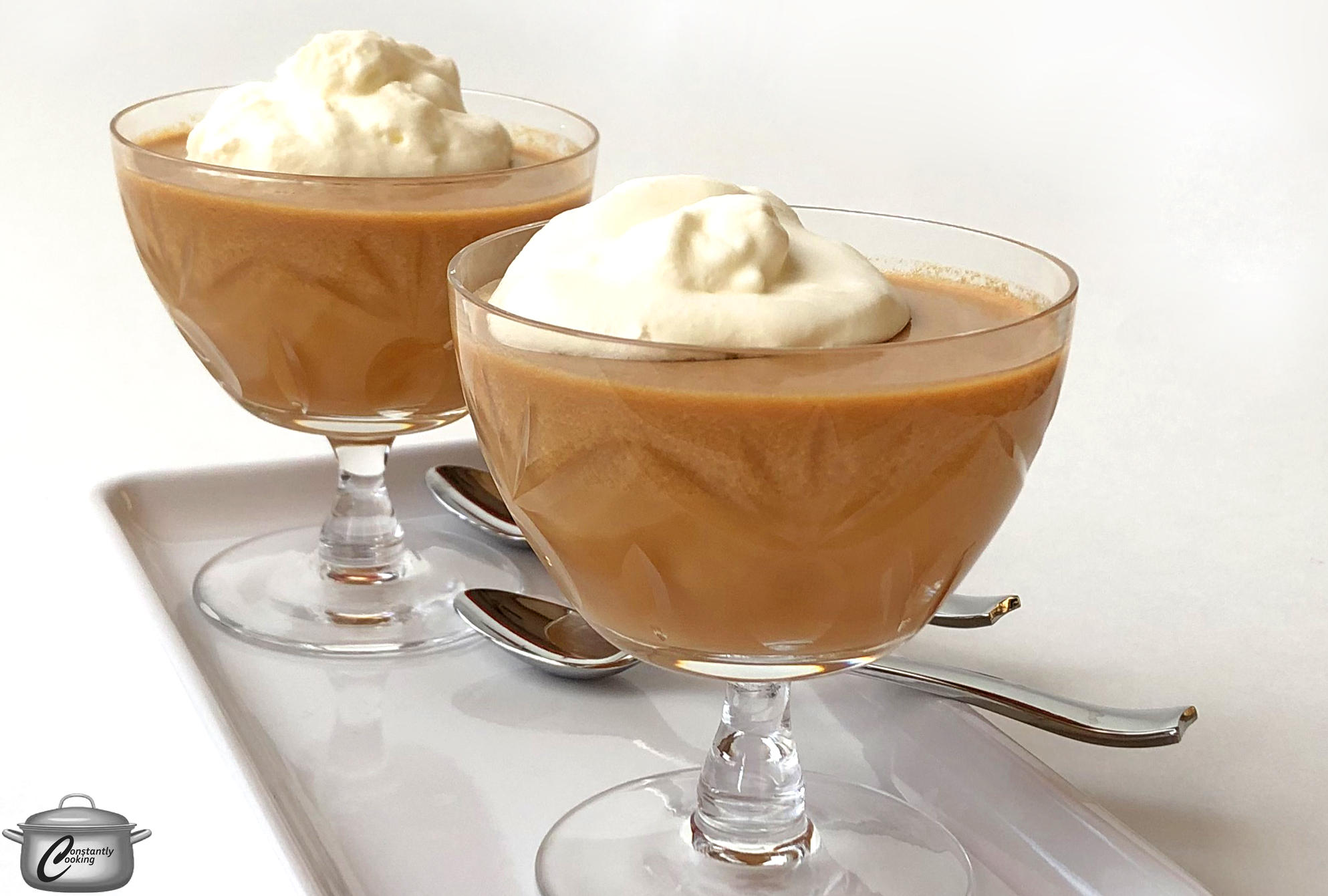 Caramel macchiato panna cotta – Constantly Cooking with Paula Roy